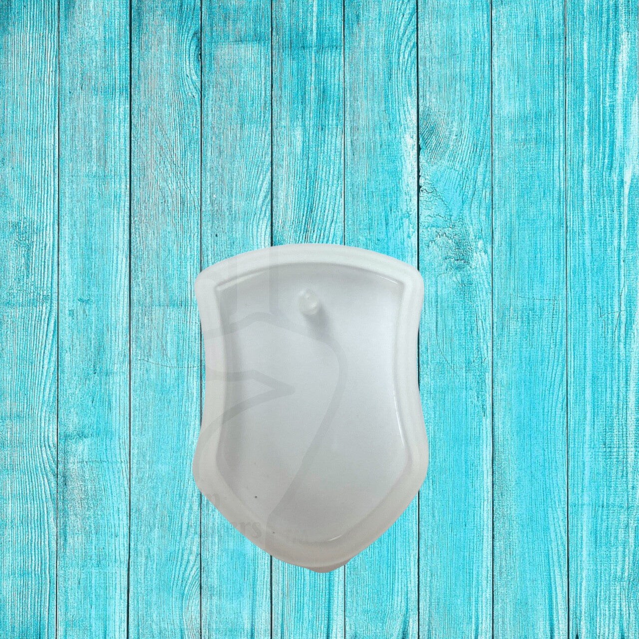 UV Safe Heavy Duty Shield Dog Pet Tag or Pendant Transparent Silicone Mold for UV and Epoxy Resin